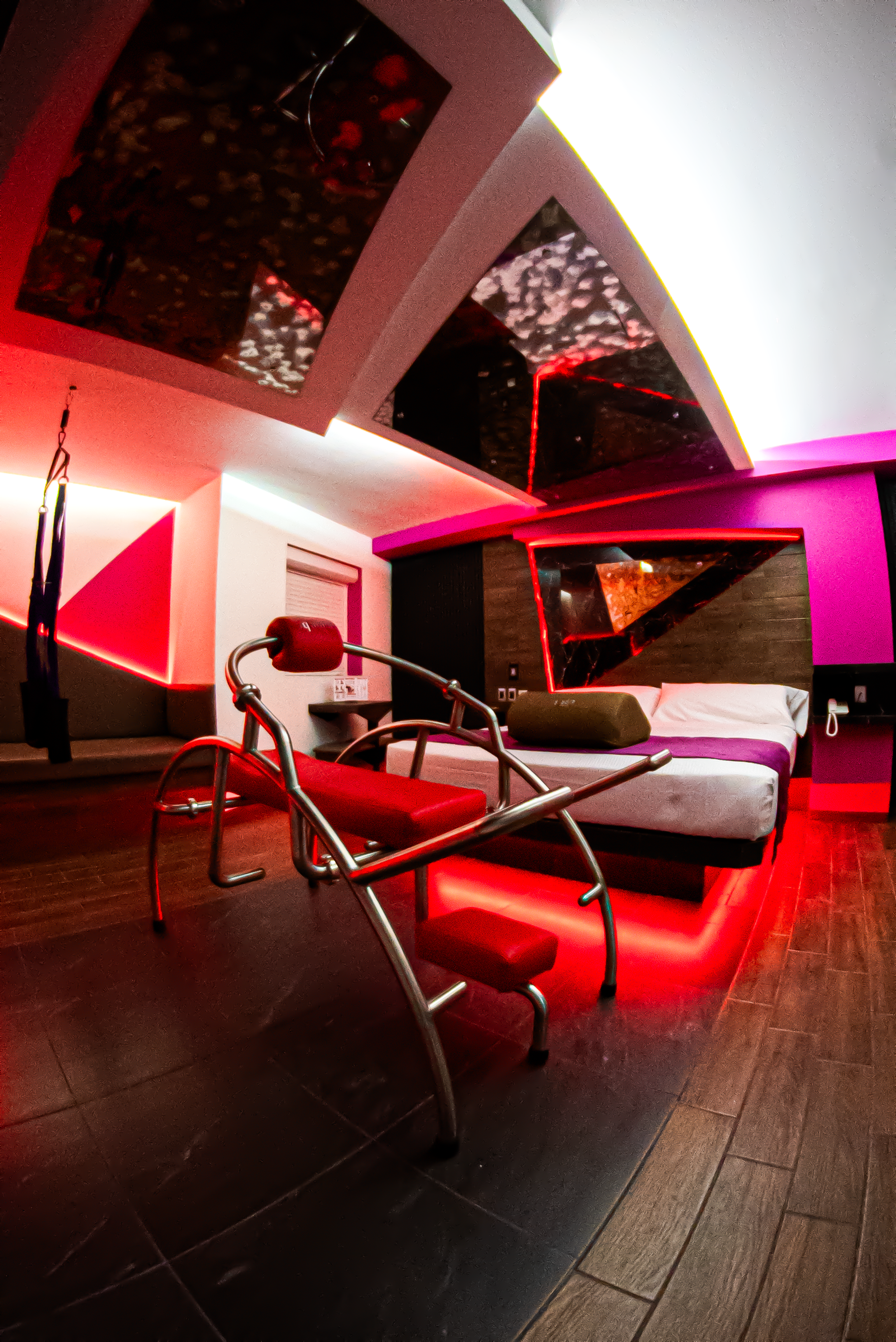 Habitación con cochera